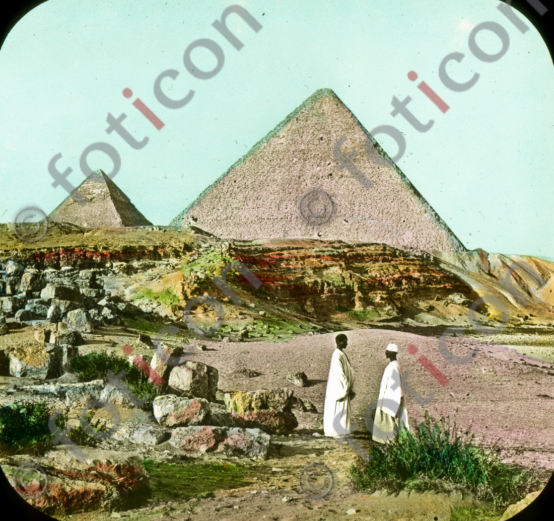 Pyramiden | Pyramids - Foto foticon-simon-129-050.jpg | foticon.de - Bilddatenbank für Motive aus Geschichte und Kultur